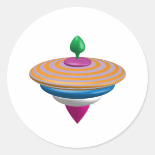 Top Classic Round Sticker