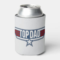 Top Dad 4th of July Can Cooler | Top Gun Maverick 