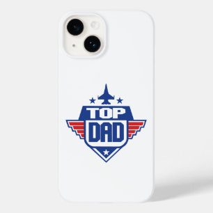 Top Dad Aeroplane Case-Mate iPhone 14 Case