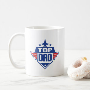 Top Dad Aeroplane Coffee Mug