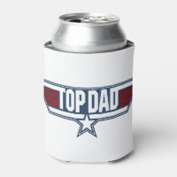 Top Dad Can Cooler | Top Gun Maverick Style