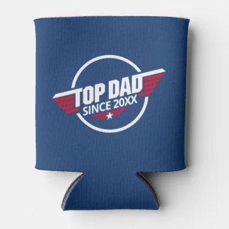 Top Dad Customisable Year Can Cooler Gift