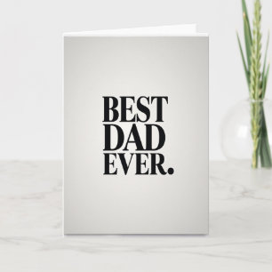 Top Dad Ever Simple Lines Card