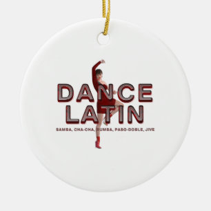 TOP Dance Latin Ceramic Ornament
