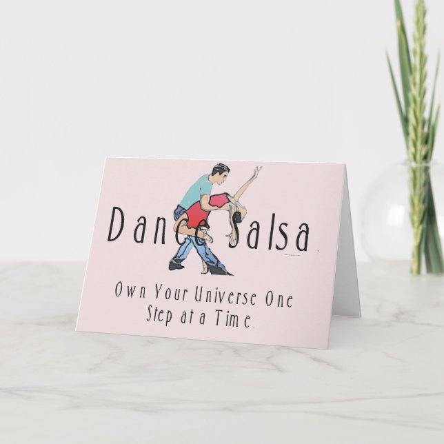TOP Dance Salsa Card (Front)