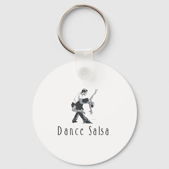 TOP Dance Salsa Key Ring (Front)
