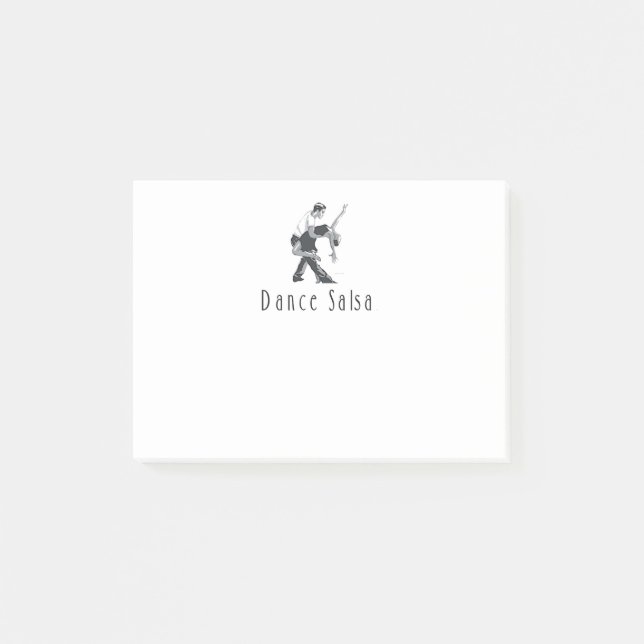TOP Dance Salsa Post-it Notes (Front)