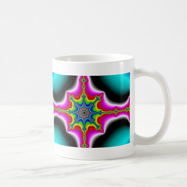 Top Dead Centre - Fractal Coffee Mug (Right)