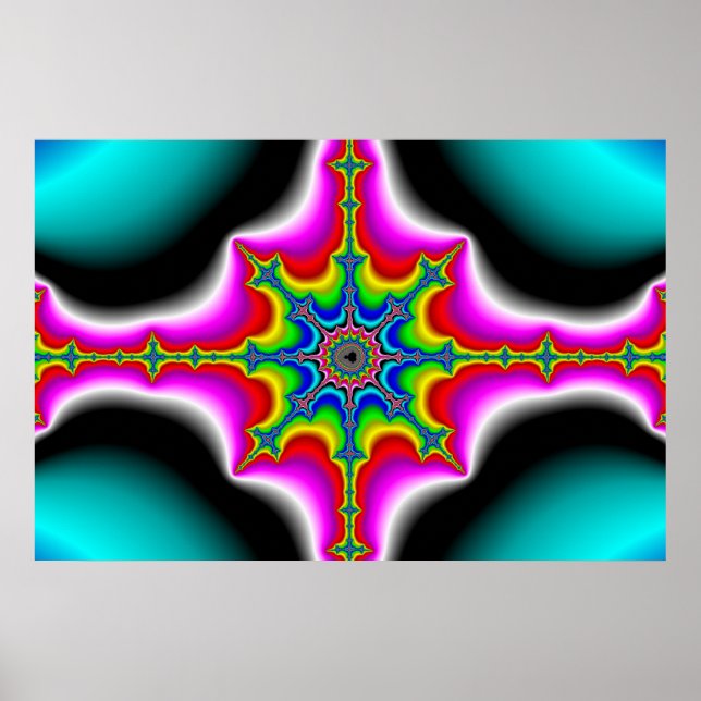 Top Dead Centre - Fractal Poster (Front)