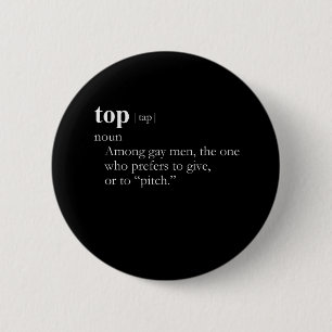 TOP (definition) 6 Cm Round Badge