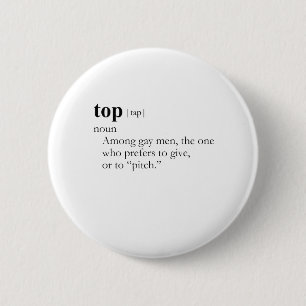 TOP (definition) 6 Cm Round Badge