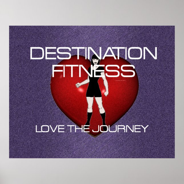 TOP Destination Fitness Poster (Front)