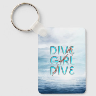 TOP Dive Girl Dive Keychain