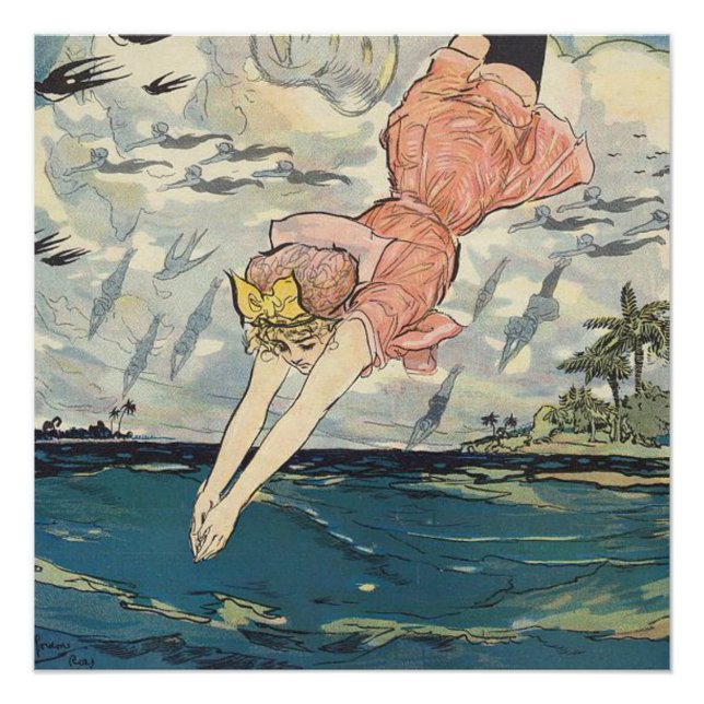 TOP Dive Girl Poster (Front)