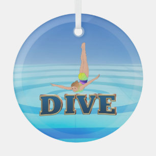 TOP Dive Glass Tree Decoration