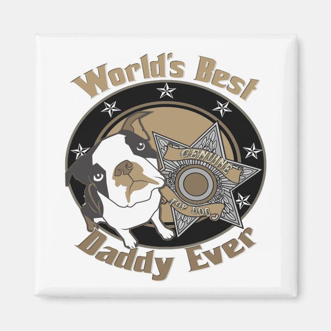 Top Dog Daddy Magnet (Front)