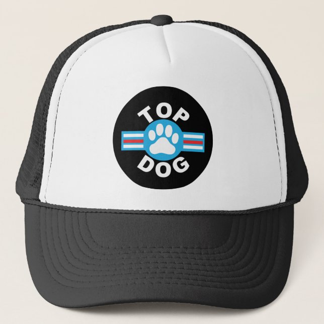 top dog trucker hat (Front)