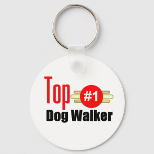 Top Dog Walker Key Ring