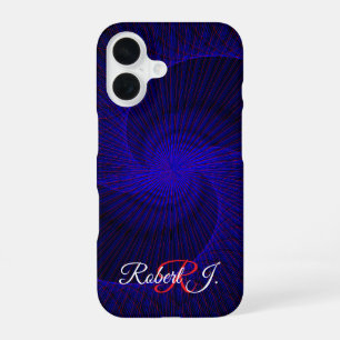 Top Down Dual Funnel Geometric iPhone 16 Case