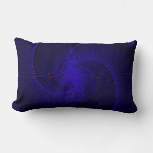 Top Down Dual Funnel Geometric Throw Pillow