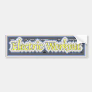 TOP Electric Workout Bumper Sticker