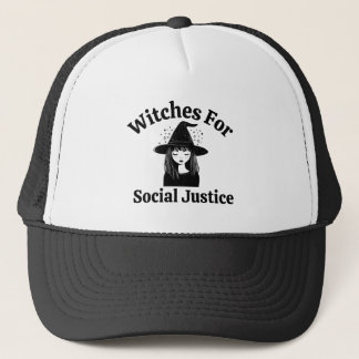 Top Feminist Gift Trend Women’s Rights Witch Pride Trucker Hat