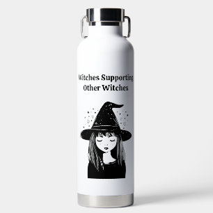 Top Feminist Gift Whimsy Friend Birthday Zodiac Water Bottle