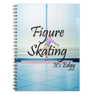 TOP Figure Skating It's Edgy Notebook