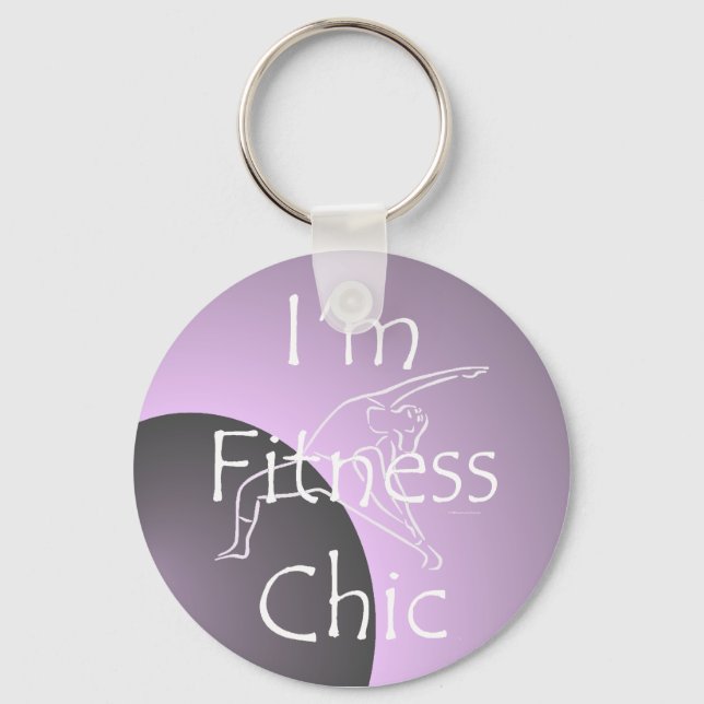 TOP Fitness Chic Key Ring (Front)