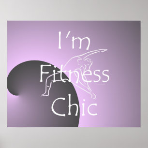 TOP Fitness Chic Poster