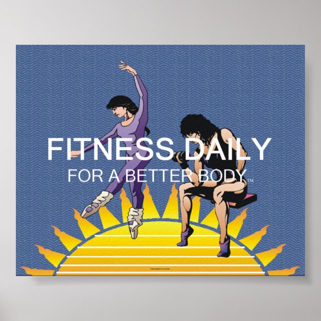 TOP Fitness Daily Poster (Front)