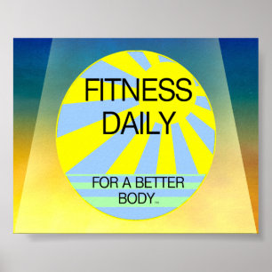TOP Fitness Daily Poster