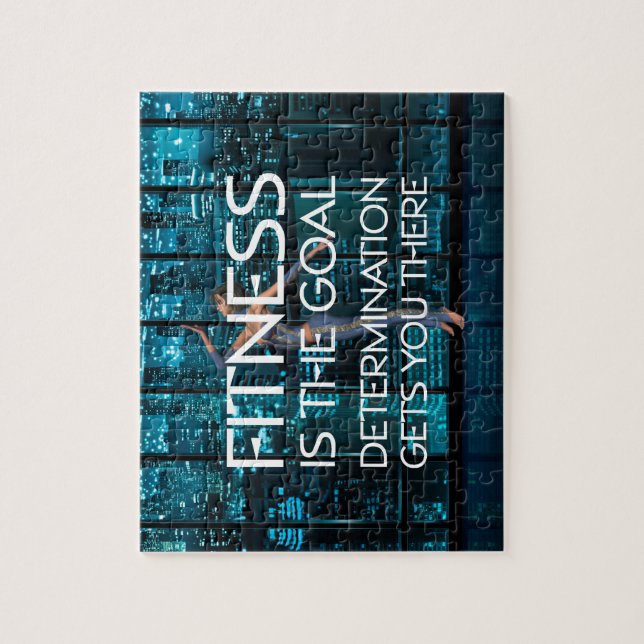 TOP Fitness Goal Jigsaw Puzzle (Vertical)