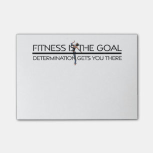 TOP Fitness Goal Post-it Notes