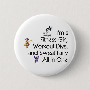 TOP Fitness Triple Play 6 Cm Round Badge