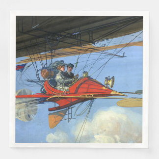 TOP Flight Instructor Paper Dinner Napkins