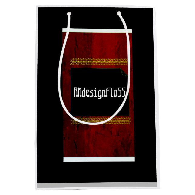 Top Flow   Medium Gift Bag (Front)