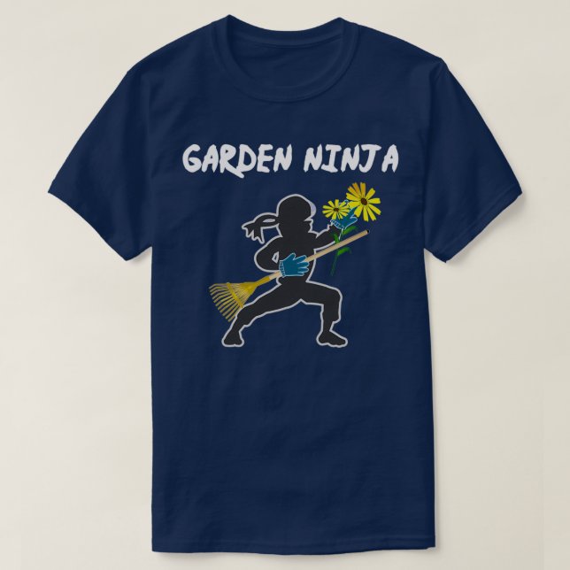Top Fun Gardeners Garden Ninja Gift Design  (Design Front)