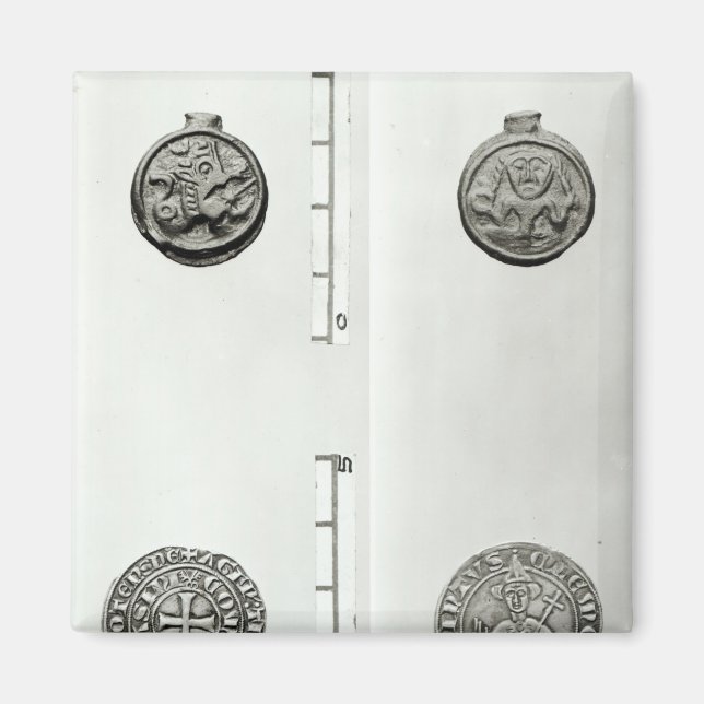 Top: Gaulish Coin of the Remes  obverse Magnet (Front)