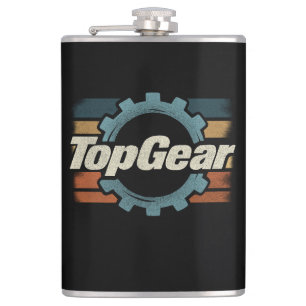 Top Gear Retro Vintage Hip Flask