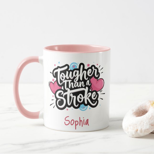 Top Gift for Stroke Patients  Mug (With Donut)