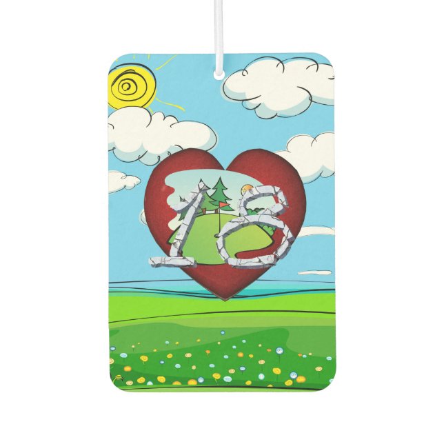TOP Golf 18 Air Freshener (Front)