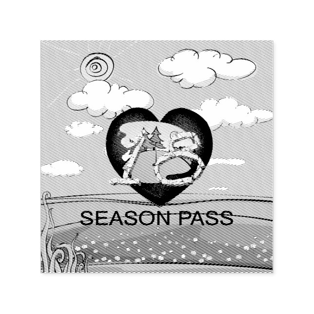 TOP Golf 18 Season Pass Self-inking Stamp (Design)