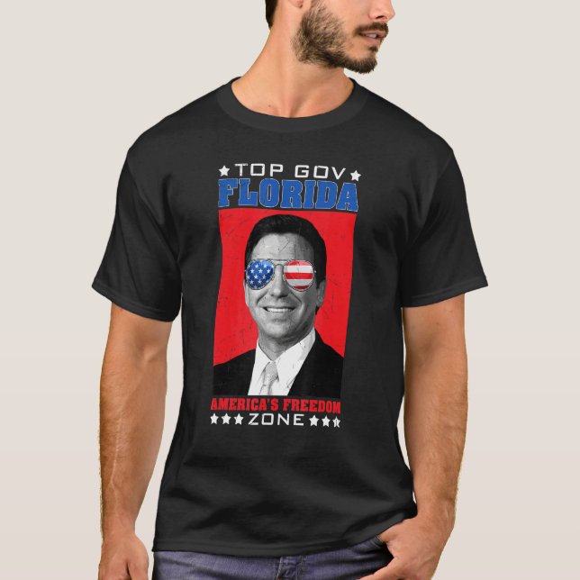 Top Gov Ron Desantis Top Gov Desantis 2024 Electio (Front)