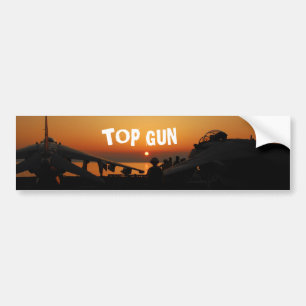 TOP GUN BUMPER STICKER