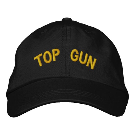 TOP GUN EMBROIDERED HAT | Zazzle.com.au