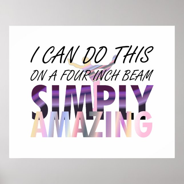 TOP Gymnastics Amazing Poster (Front)