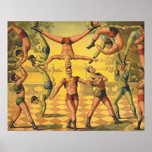 TOP Gymnastics Old School Poster (Front)