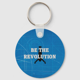 TOP Gymnastics Revolution Key Ring