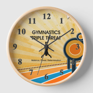 TOP Gymnastics Triple Clock